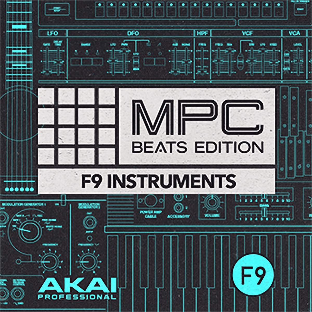 [低保真音乐制作采样包] ADSR Lofi Producer Akai MPC Beats Expansion