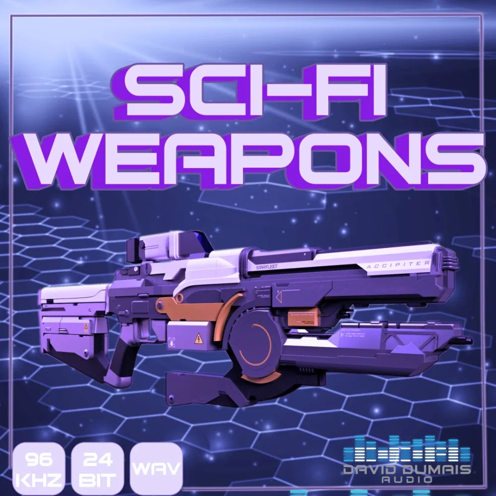 [科幻武器音效合集] David Dumais Audio Sci Fi Weapons Pack 1