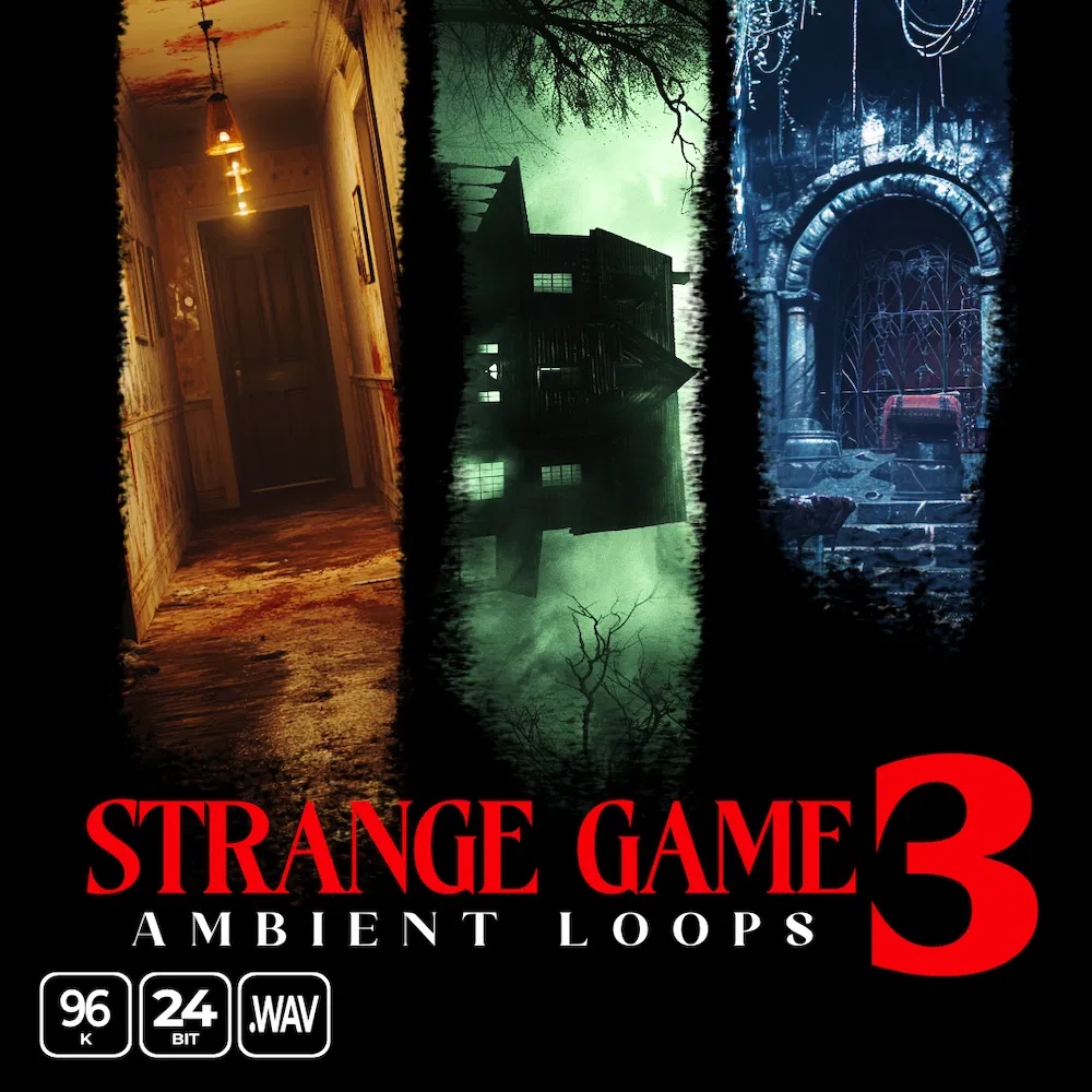 [游戏氛围循环采样包] Epic Stock Media Strange Game Ambient Loops 3