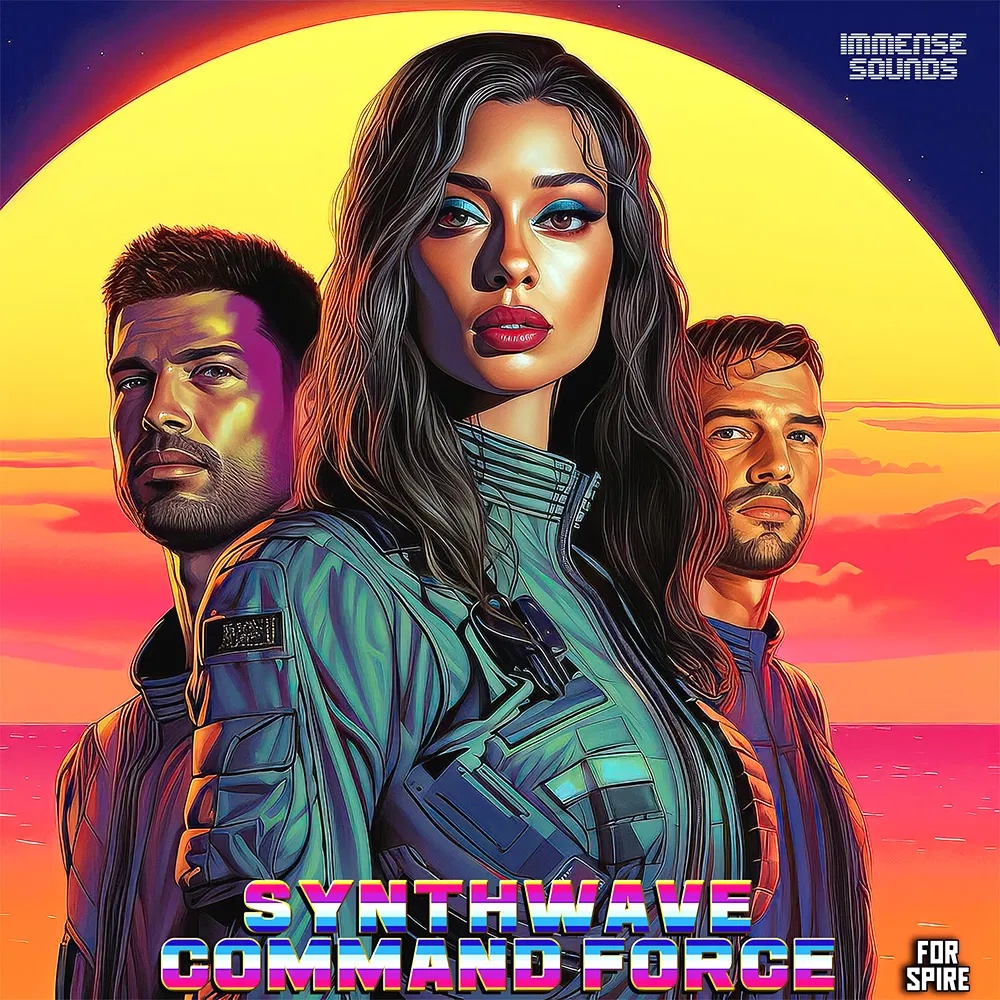 [合成器波音效合集] Immense Sounds Synthwave Command Force Spire