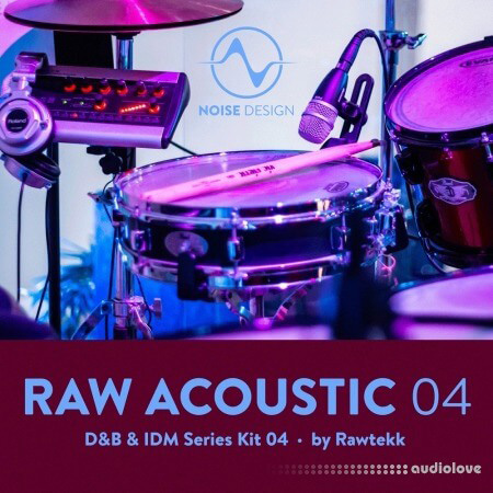 [原声鼓打贝斯与智能舞曲采样包] Steinberg Noise Design Raw Acoustic DnB & IDM 4