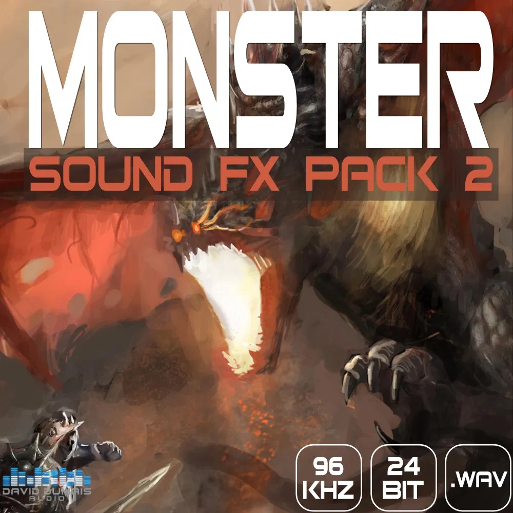 [怪兽音效合集2] David Dumais Audio Monster Sound FX Pack