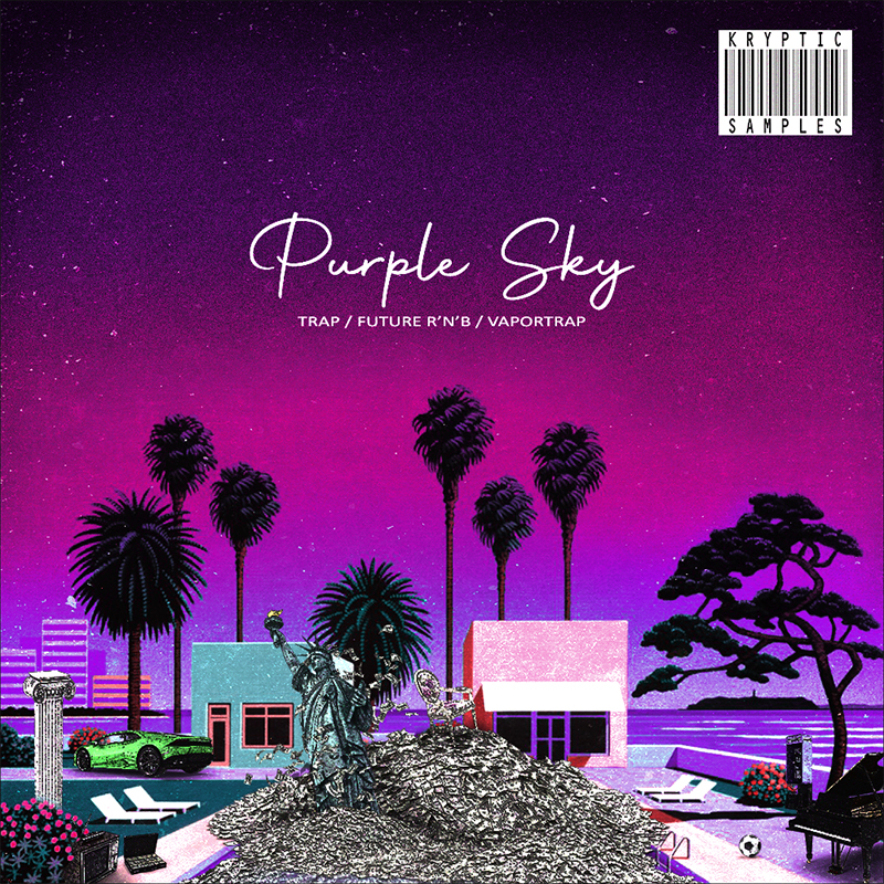 [紫色天空合成器采样包] Kryptic Samples Purple Sky