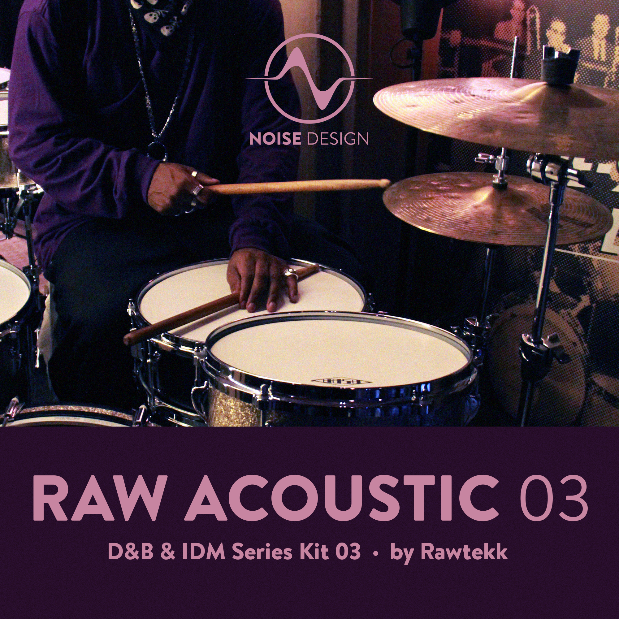 [原始声学电子鼓打贝斯与智能舞曲采样包] Steinberg Noise Design Raw Acoustic DnB & IDM 3