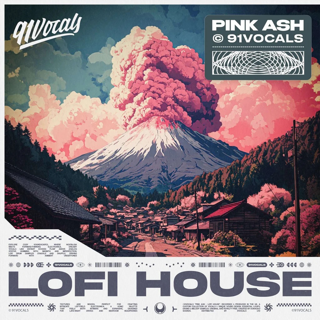 [Lofi House人声采样包] 91Vocals Pink Ash