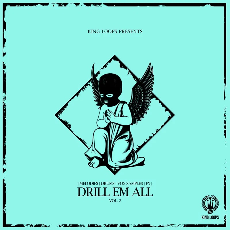 [钻头节奏制作采样包] King Loops Drill Em All Volume 2