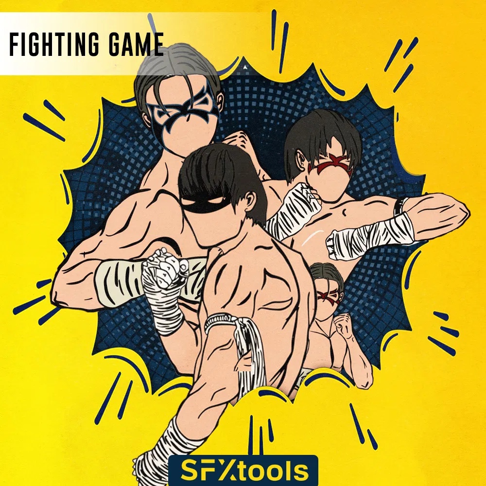 [格斗游戏音效合集] SFXTools Fighting Game FANTASTiC