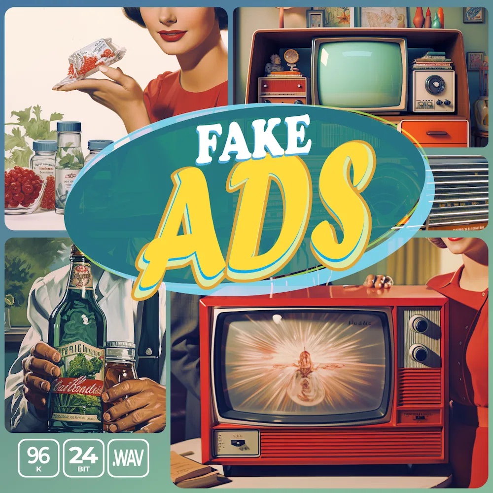 [电台广告音效采样包] Epic Stock Media Fake Advertisements and Radios