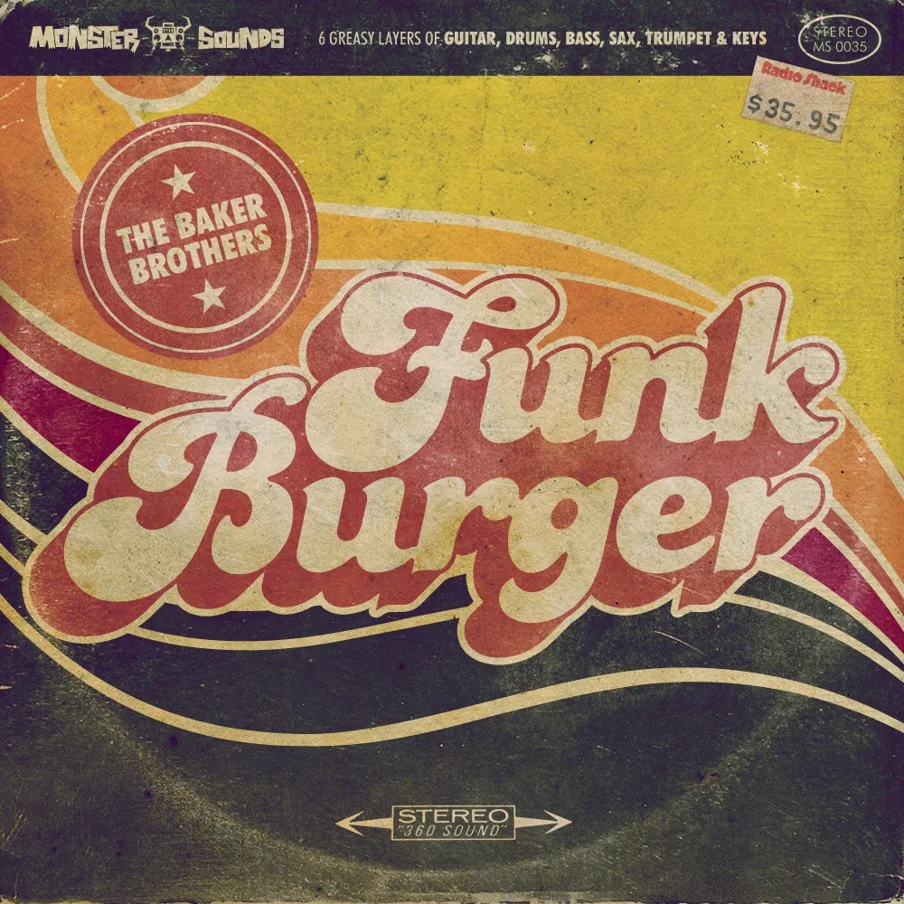 [放克音乐采样包] Monster Sounds The Baker Brothers Vol.4 Funk Burger