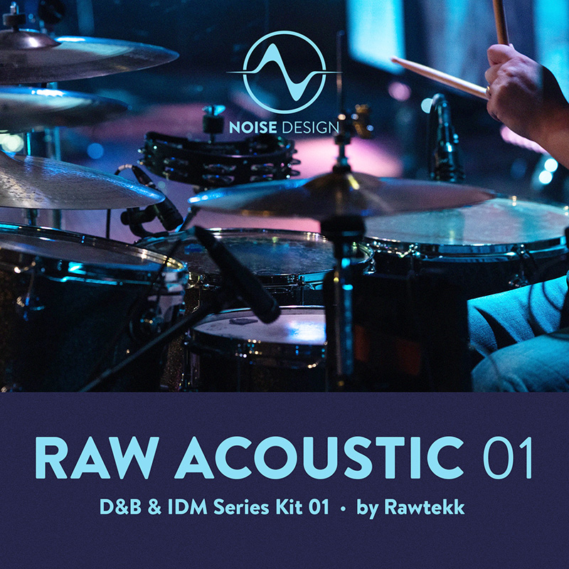 [原始电子鼓打贝斯与智能舞曲采样包] Steinberg Noise Design Raw Acoustic DnB & IDM 2