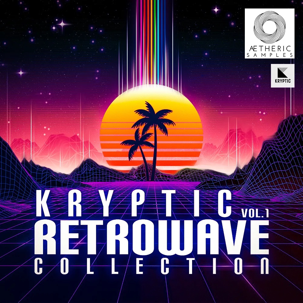 [复古未来波合成器合集] Aetheric Samples Kryptic Retrowave Collection Vol 1