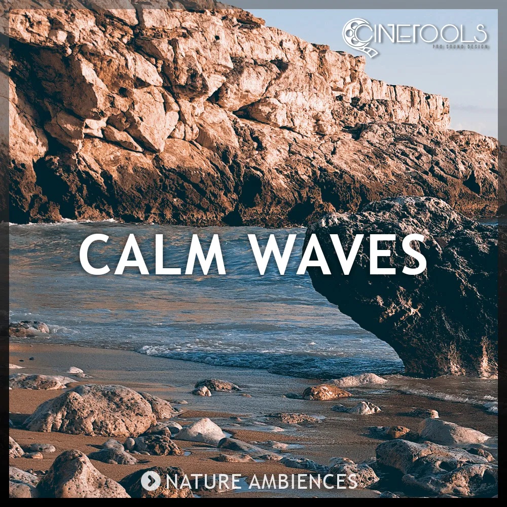 [宁静海浪环境音采样包] Cinetools Nature Ambiences Calm Waves
