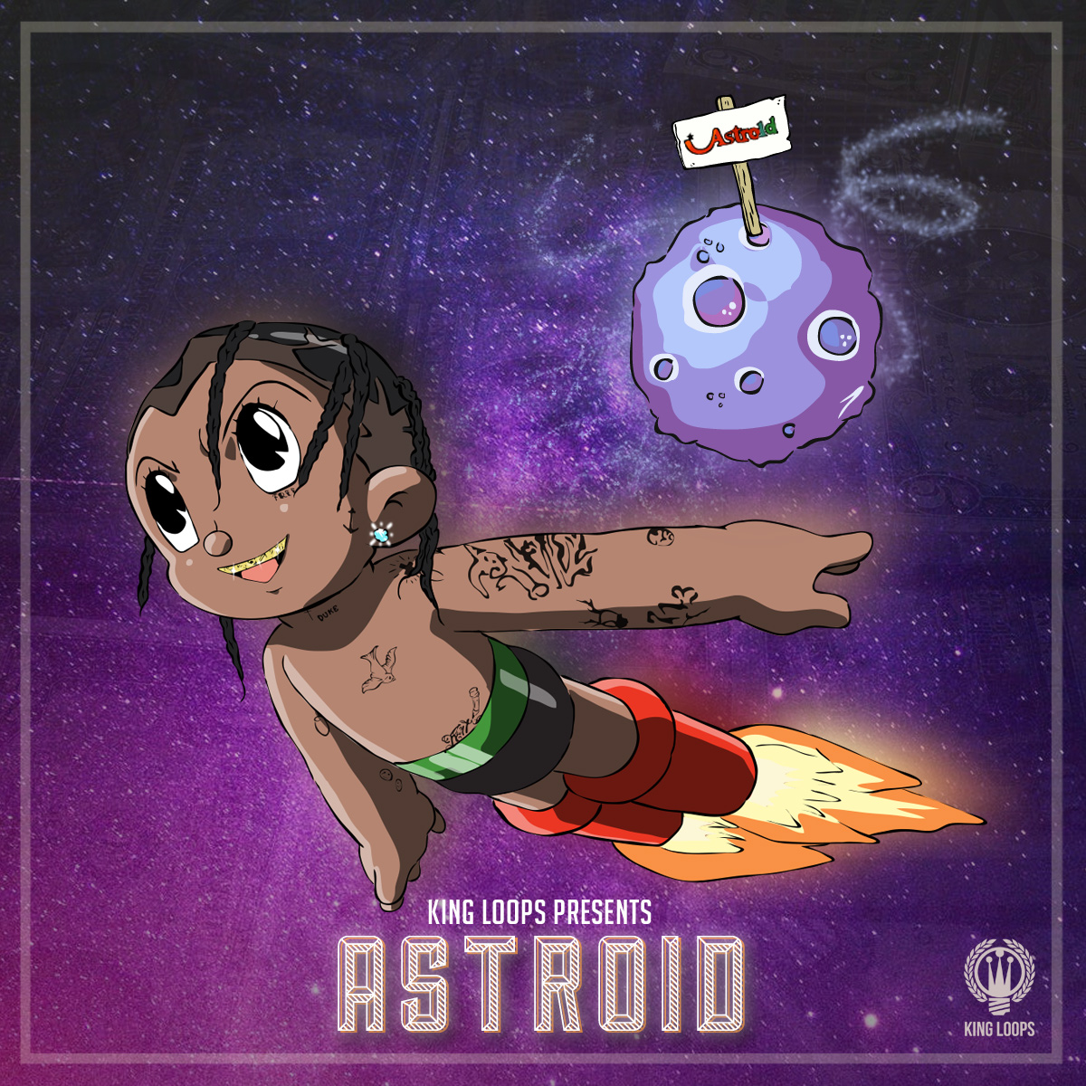 [太空风格合成器采样包] King Loops ASTROID