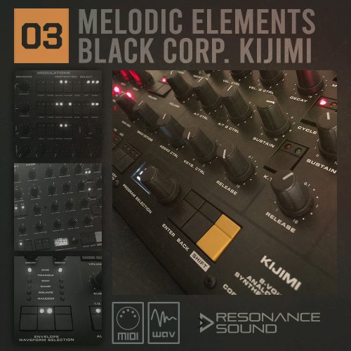 [旋律元素采样包03] Resonance Sound Melodic Elements 03 Kijimi