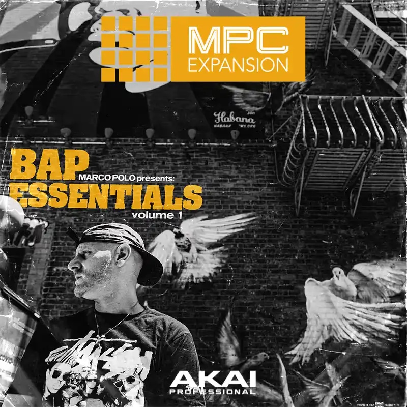 [嘻哈鼓组采样包] Akai Pro Marco Polo Presents Bap Essentials