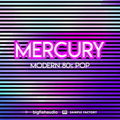[现代80年代流行乐采样包] Big Fish Audio Mercury Modern 80s Pop
