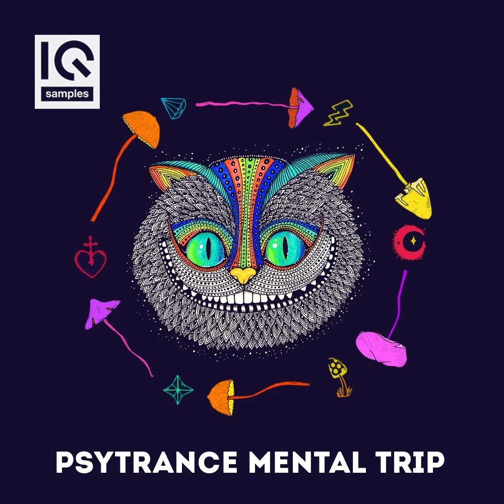 [迷幻之旅Psytrance采样包] IQ Samples Psytrance Mental Trip