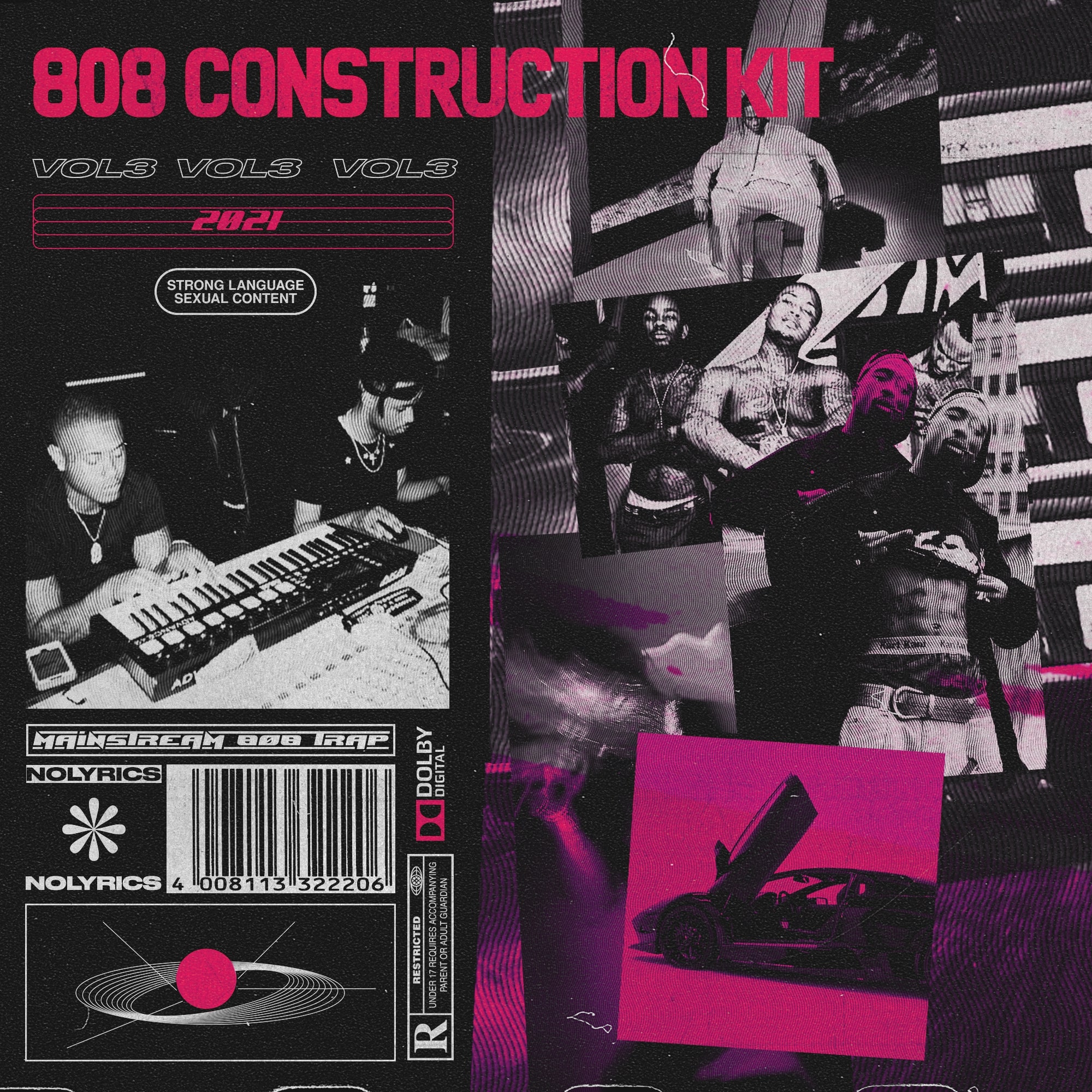 [808鼓机采样包合集] Nolyrics 808 Vol 3