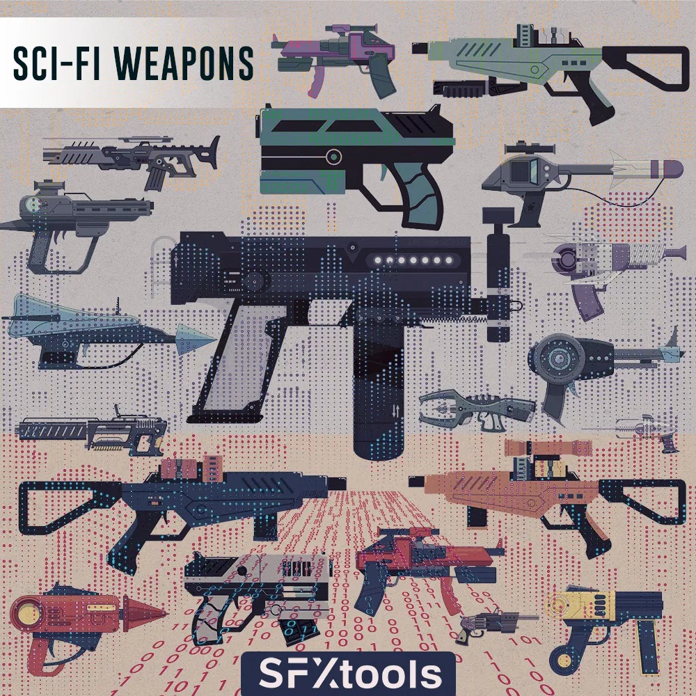 [科幻武器音效合集] SFXtools Sci Fi Weapons