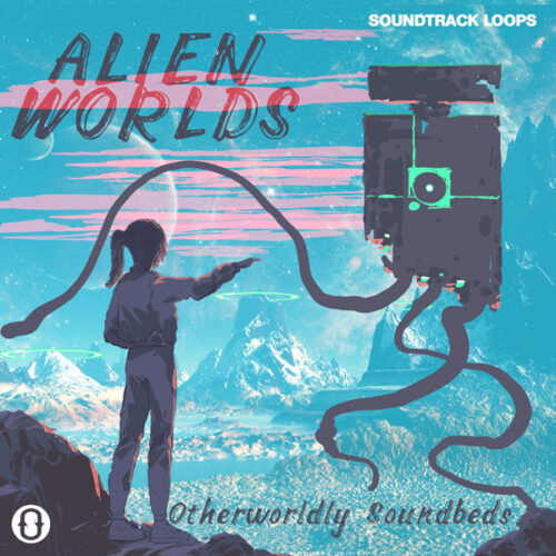 [外星世界复古科幻音效合集] SoundTrack Loops Alien Worlds Retro Sci Fi Soundscapes And Effects