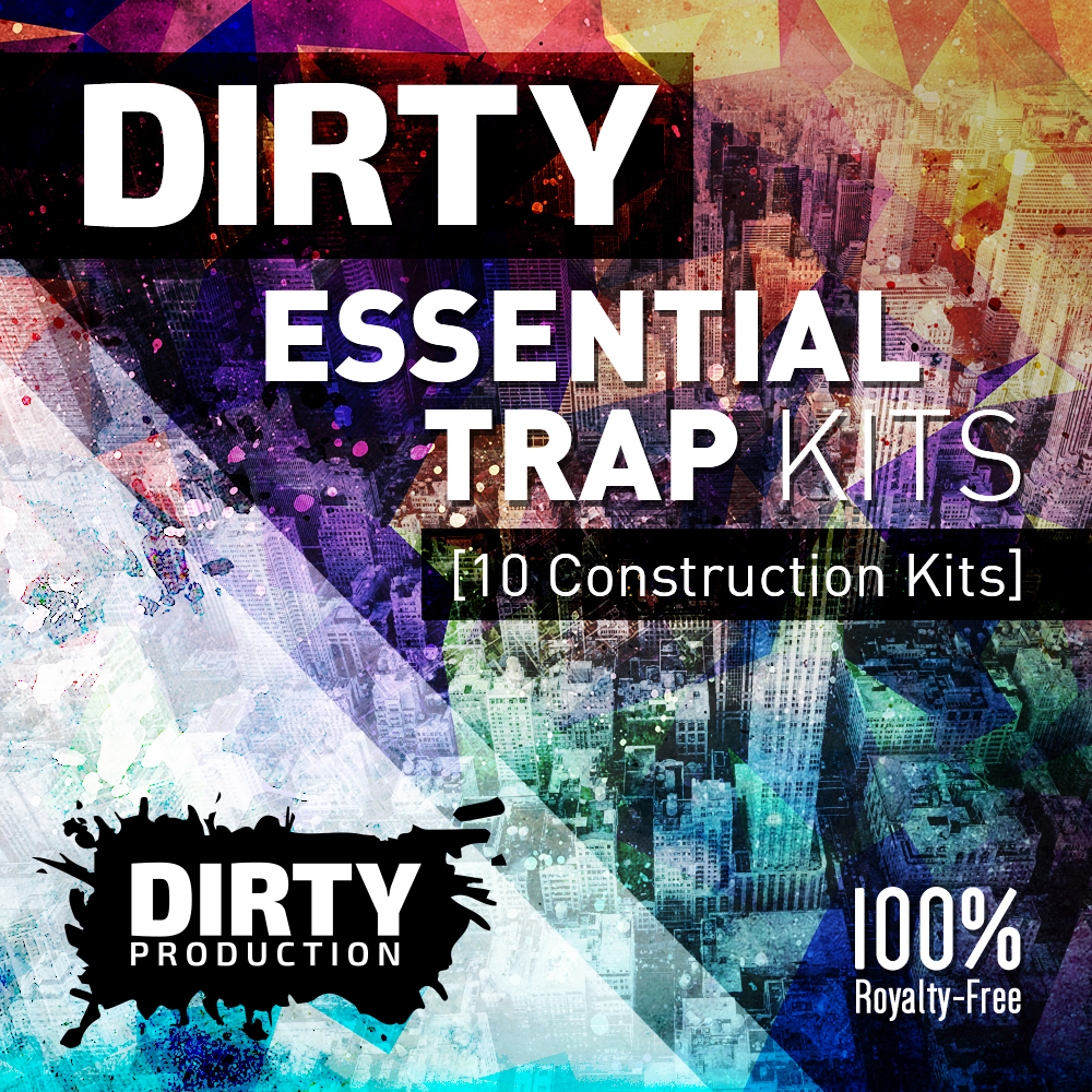 [必备陷阱鼓组合集] Dirty Essential Trap Kits
