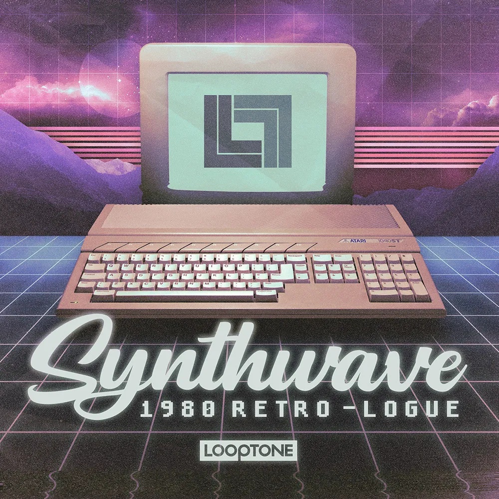 [复古合成器波采样包] Looptone Synthwave 1980 Retro logue