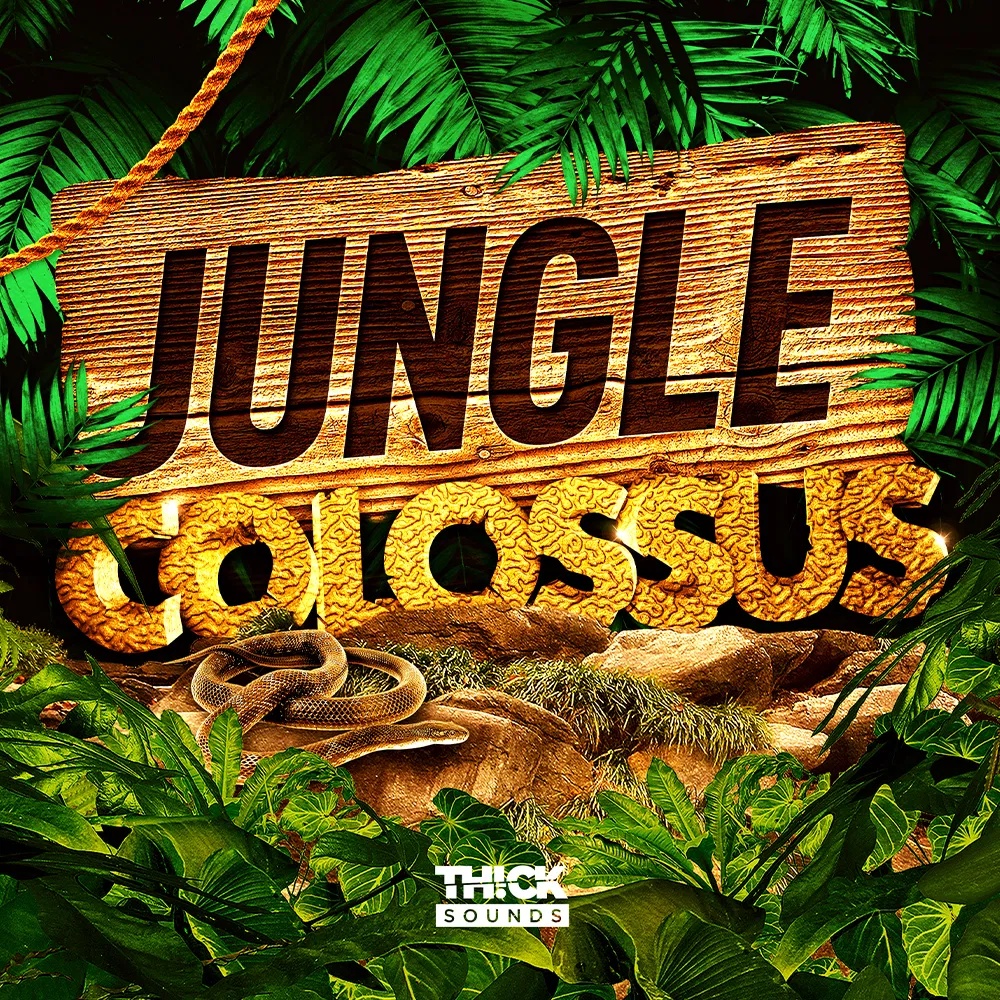 [丛林巨兽鼓组采样包] THICK Sounds Jungle Colossus
