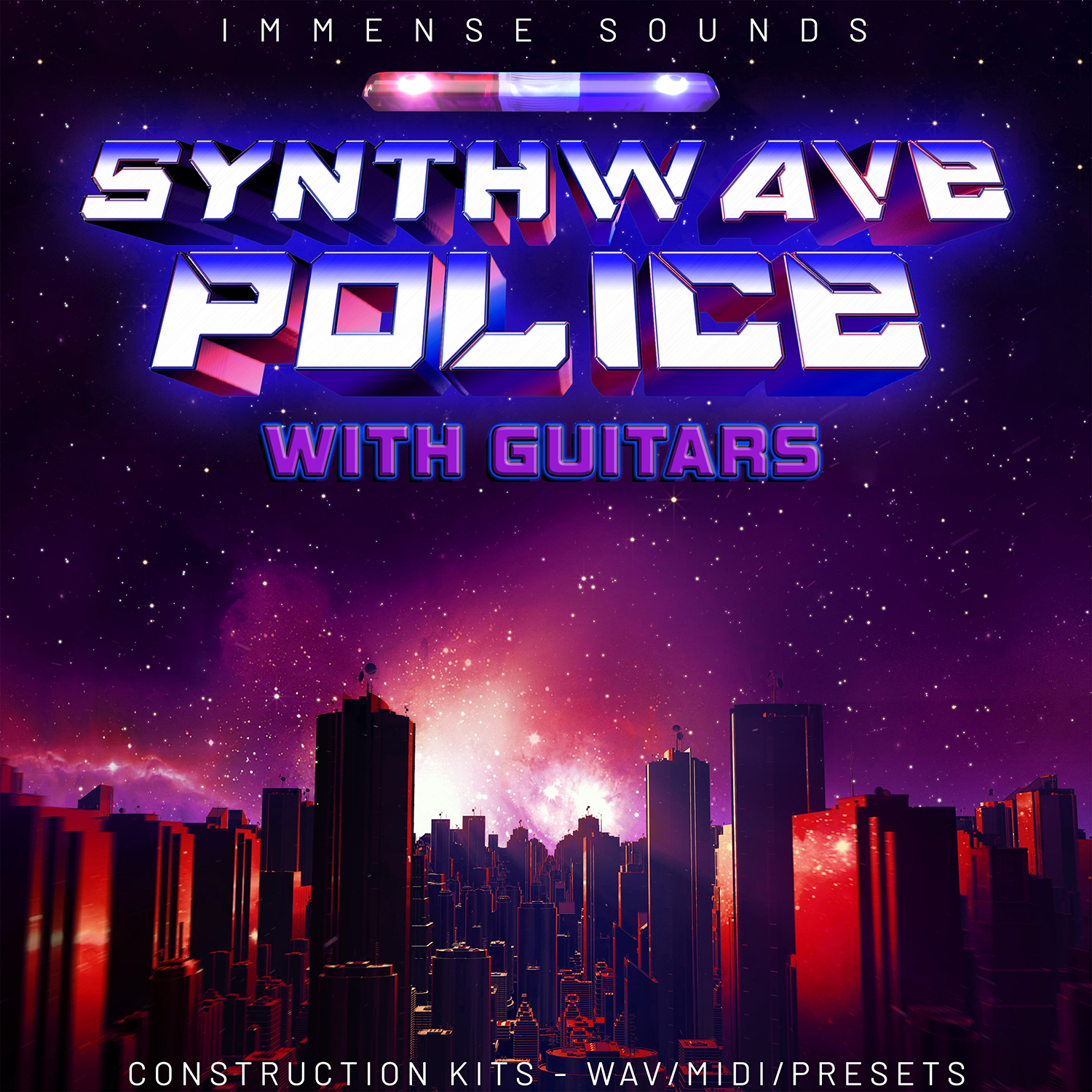 [合成器波警察音效合集] Immense Sounds Synthwave Police