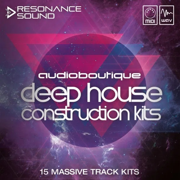 [Deep House风格音频素材合集] Resonance Sound Audio Boutique Deep House Construction Kits