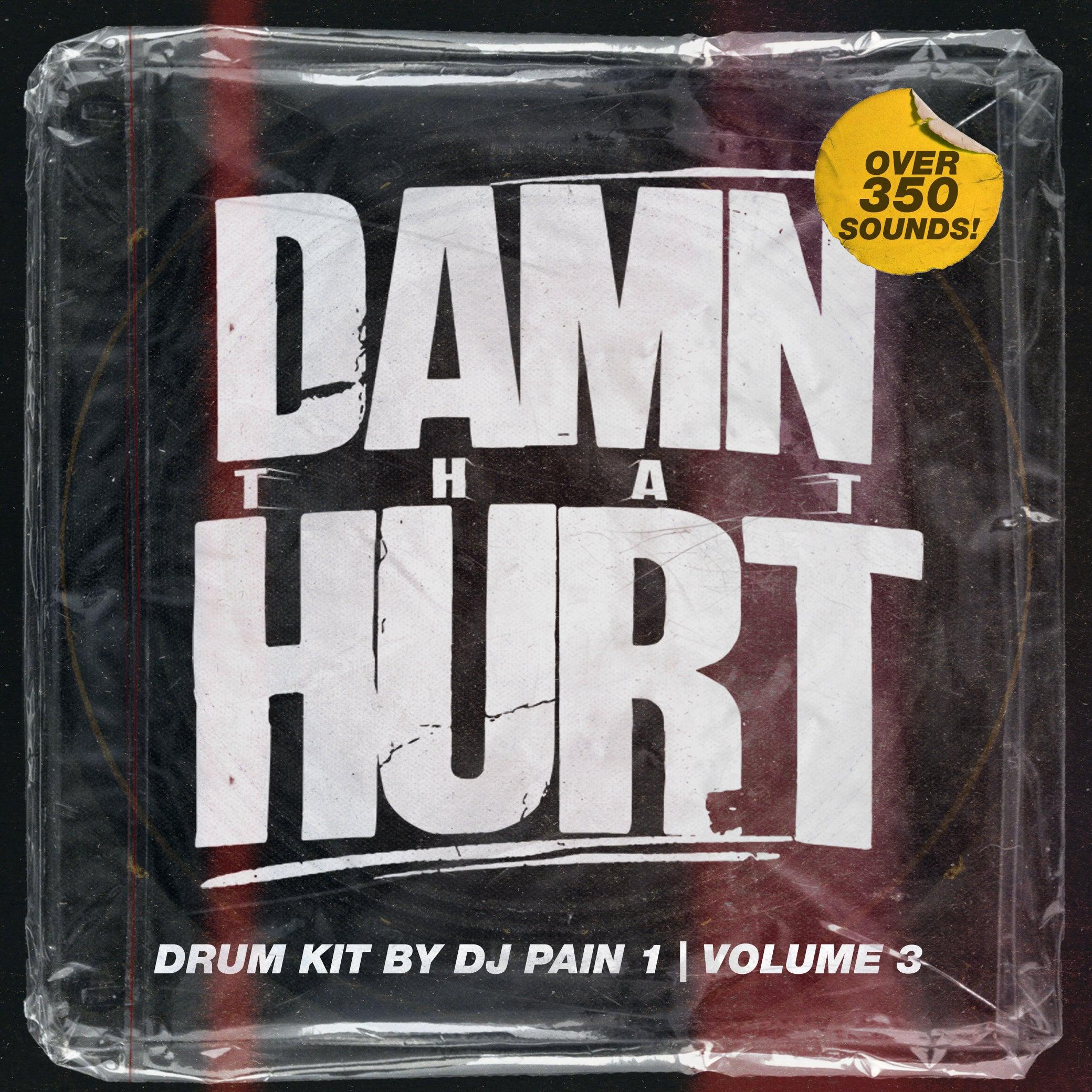 [嘻哈鼓组采样包] The Sample Lab DJ Pain 1 Damn That Hurt Vol.3