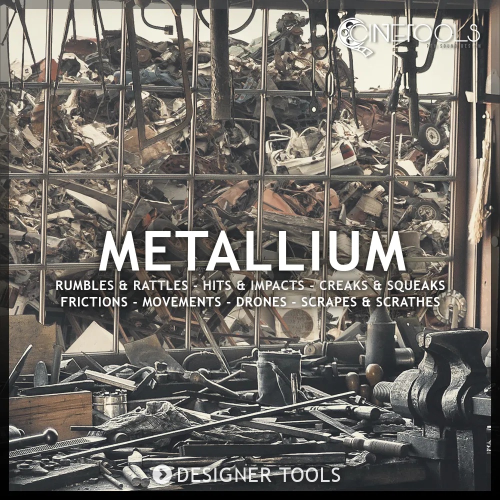 [金属打击乐采样包] Cinetools Metallium