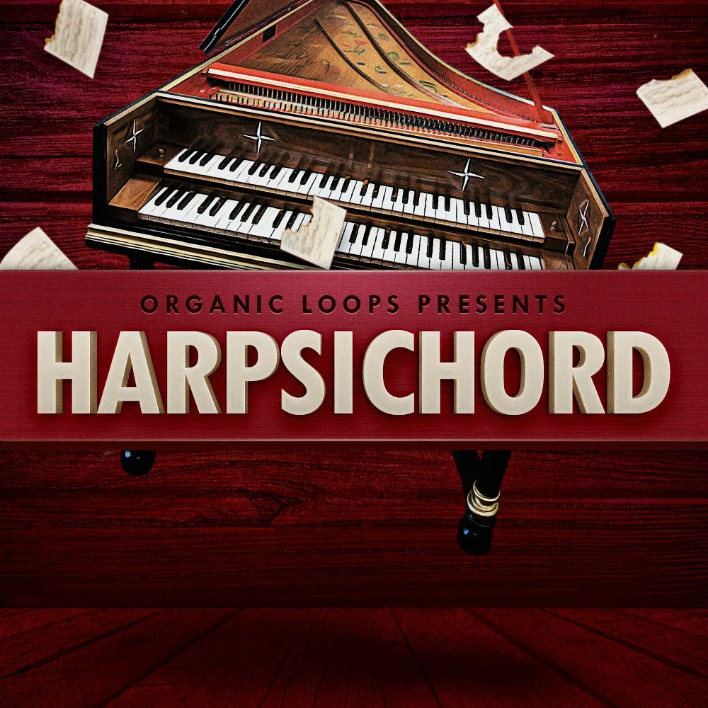 [羽管键琴采样包] Organic Loops Harpsichord