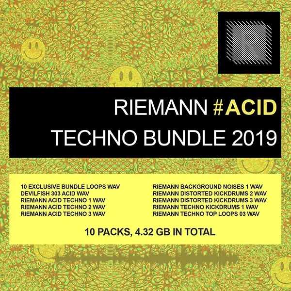 [酸性电子舞曲采样包] Riemann Techno Bundle