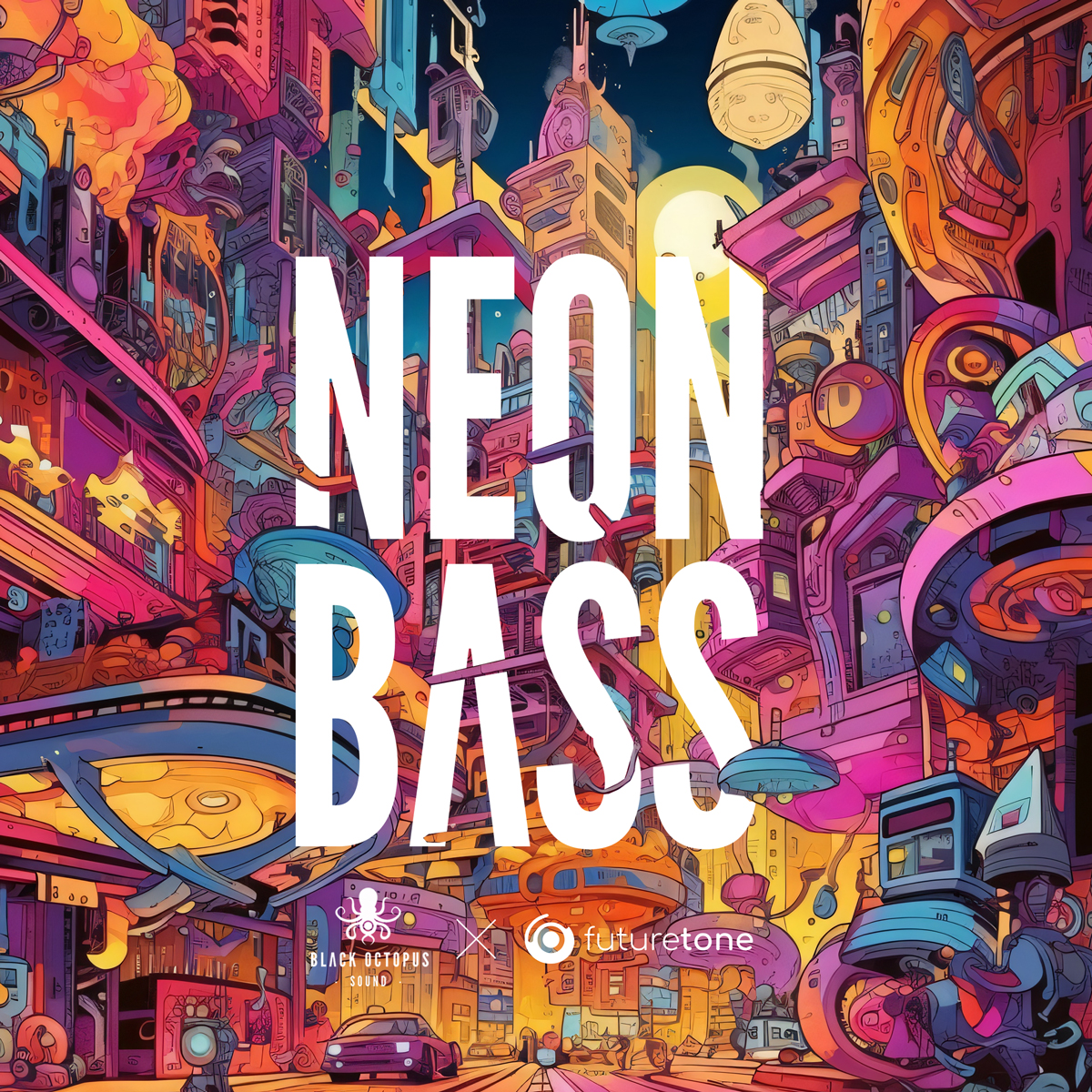 [未来感Neon贝斯采样包] Black Octopus Sound Neon Bass by Futuretone