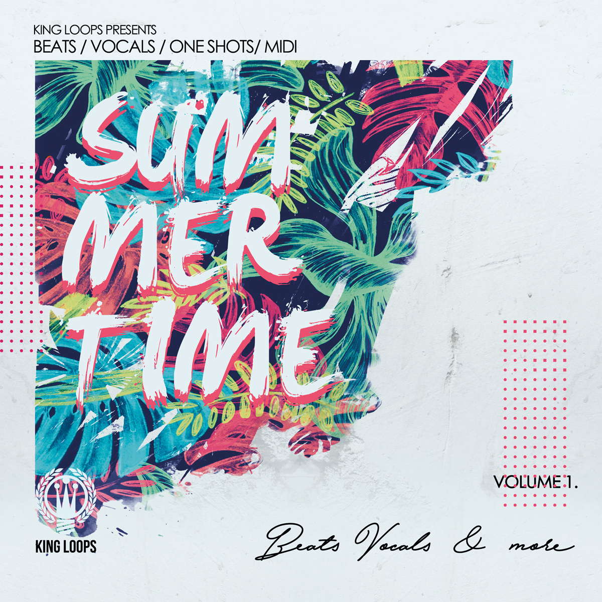 [夏日节奏与人声合集] King Loops Summertime Beats And Vocals Volume 1
