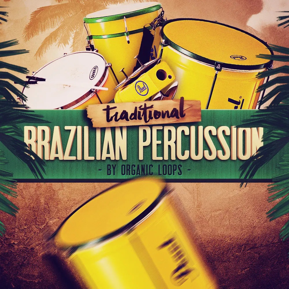 [巴西传统打击乐采样包] Organic Loops Traditional Brazilian Percussion
