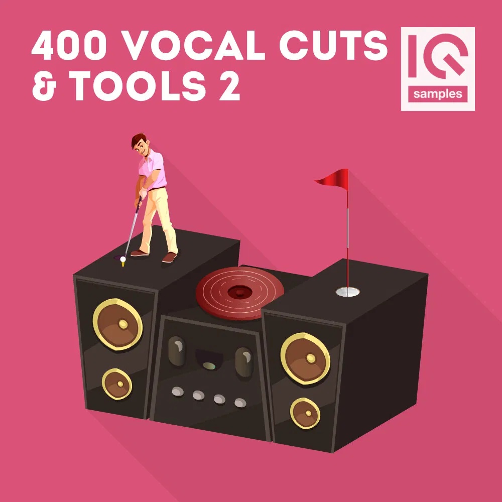 [人声切片合集] IQ Samples 400 Vocal Cuts and Tools Vol 2