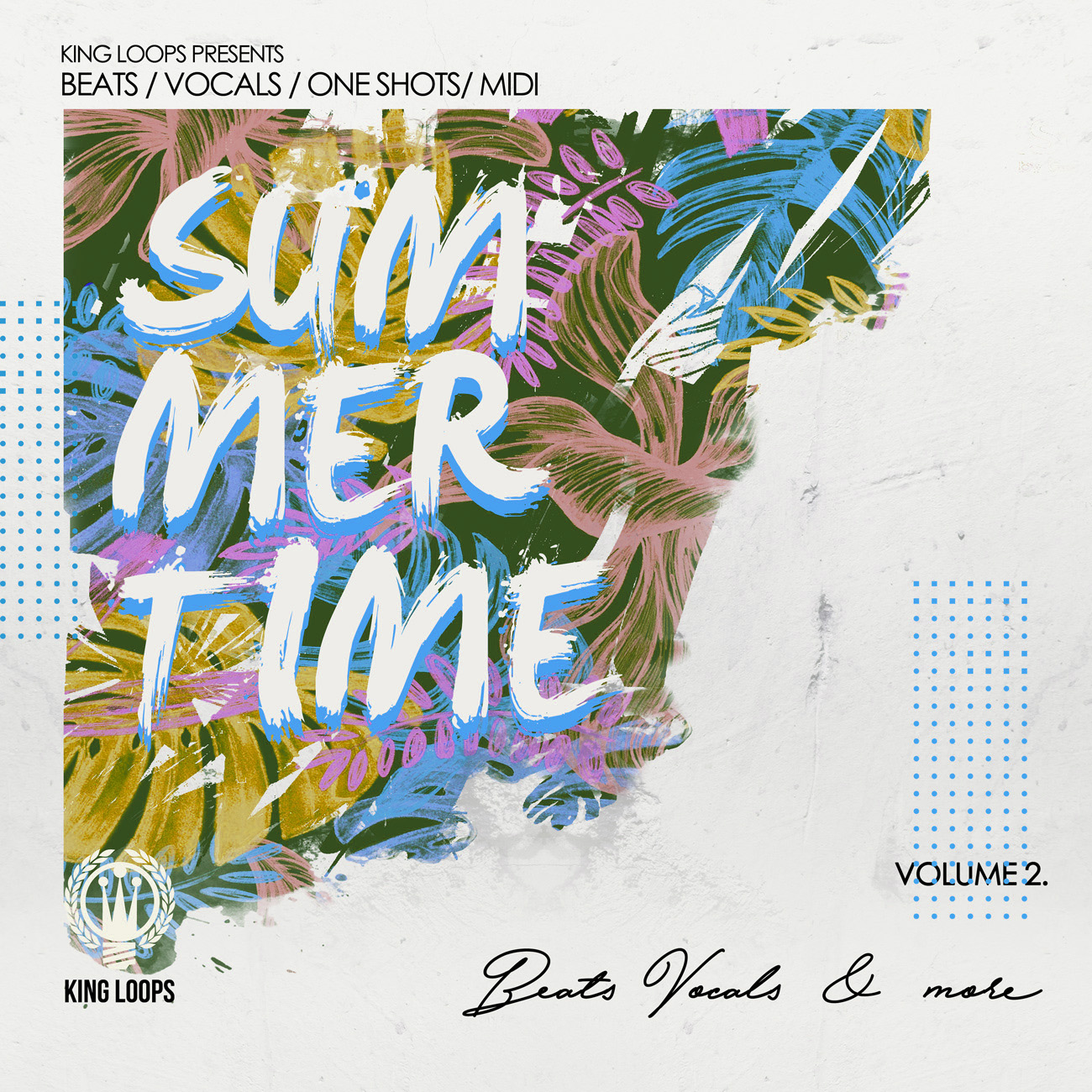 [夏日节拍与人声采样包合集] King Loops Summertime Beats And Vocals Volume 2