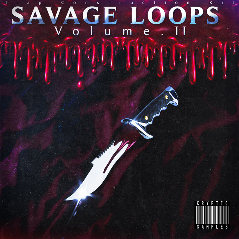 [暗黑嘻哈鼓组合集] Kryptic Samples Savage Loops Volume 2