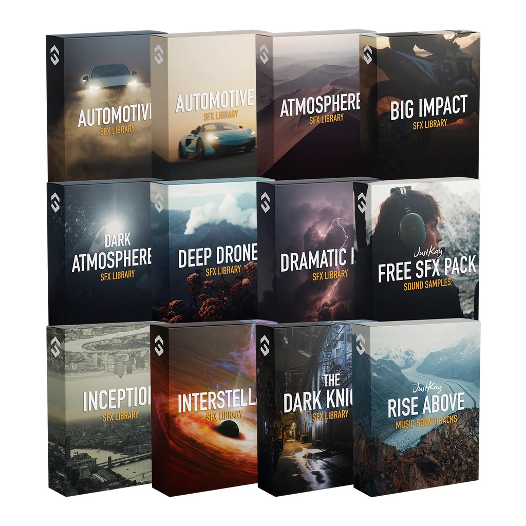 [影视音效合集] 789TEN The Ultimate Filmmakers SFX Bundle
