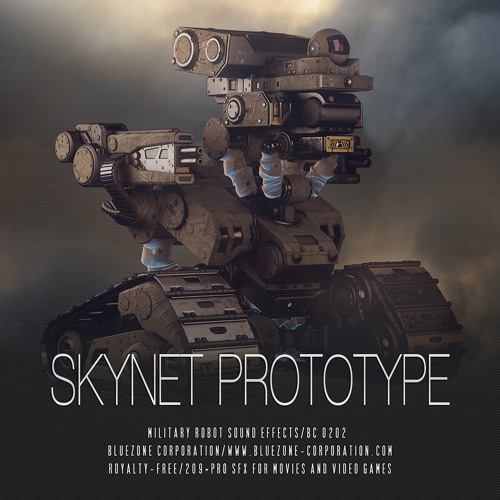 [军事机器人音效合集] Bluezone Corporation Skynet Prototype
