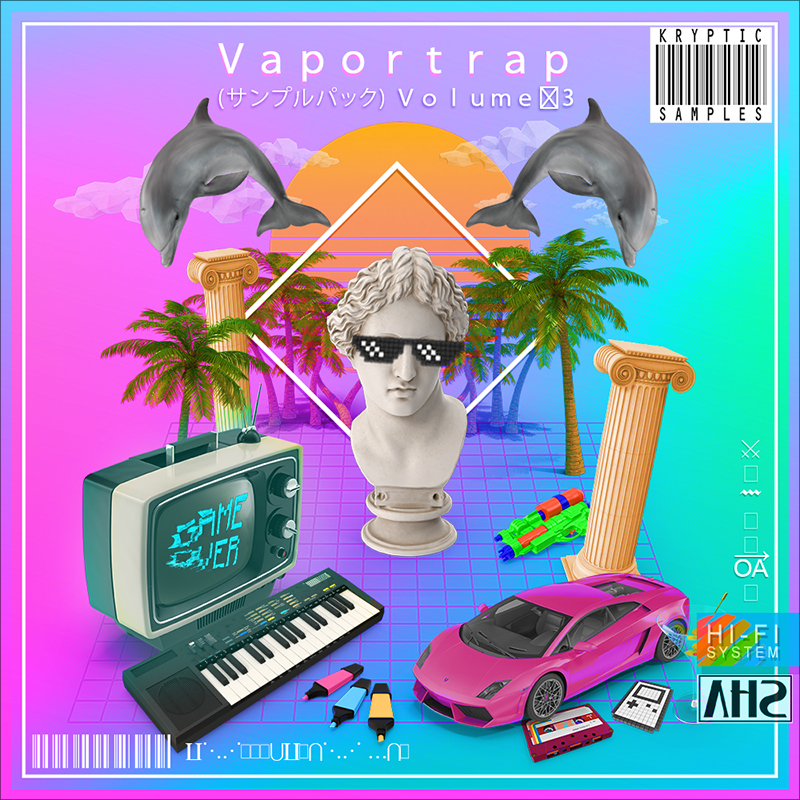 [蒸汽陷阱风格采样包] Kryptic Samples Vaportrap Volume 3