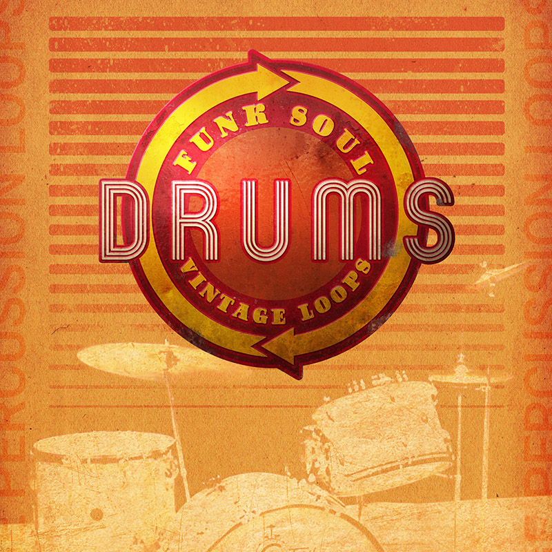 [放克灵魂复古鼓组采样包] Big Fish Audio Funk Soul Vintage Drum Loops
