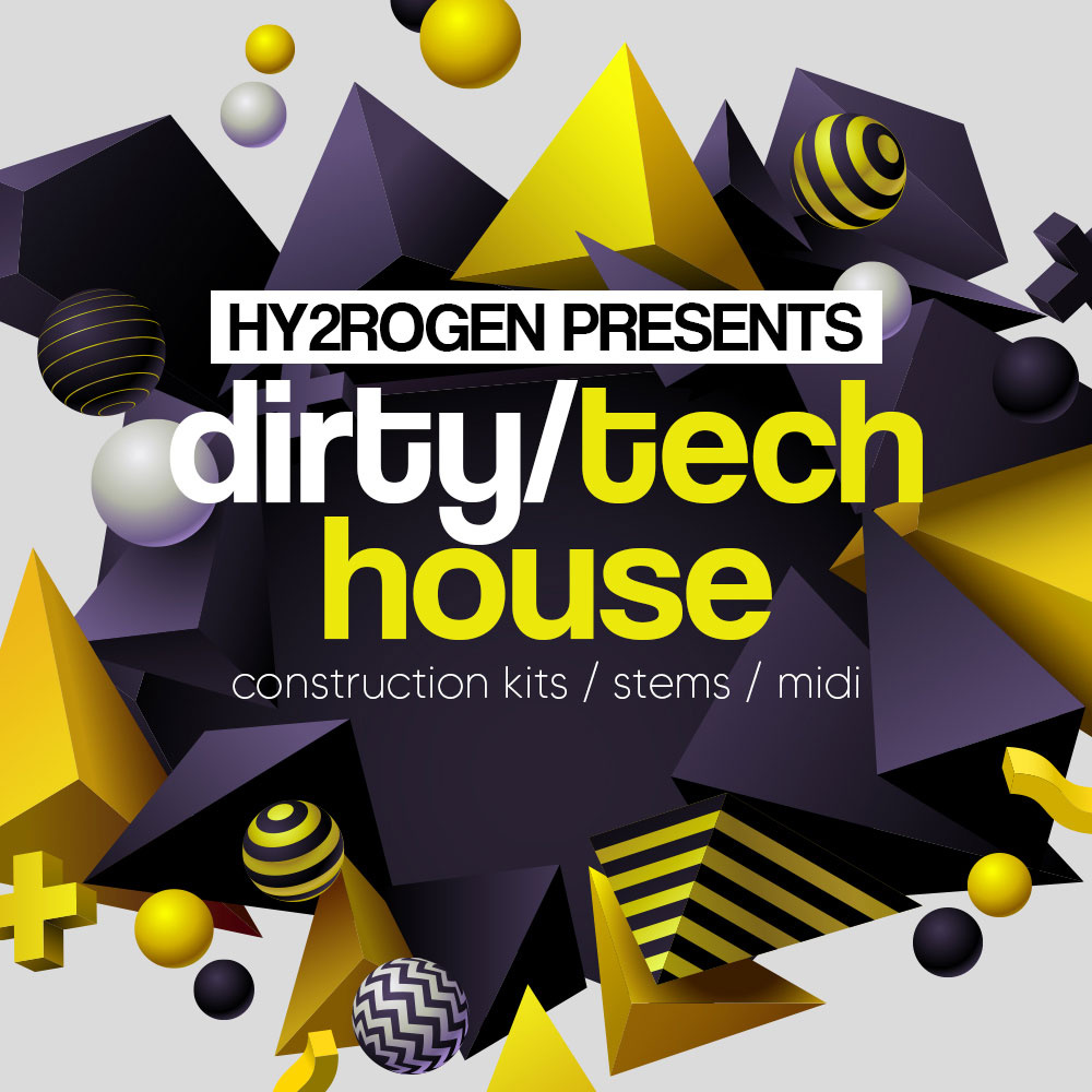 [科技浩室舞曲采样包] Hy2rogen Dirty Tech House