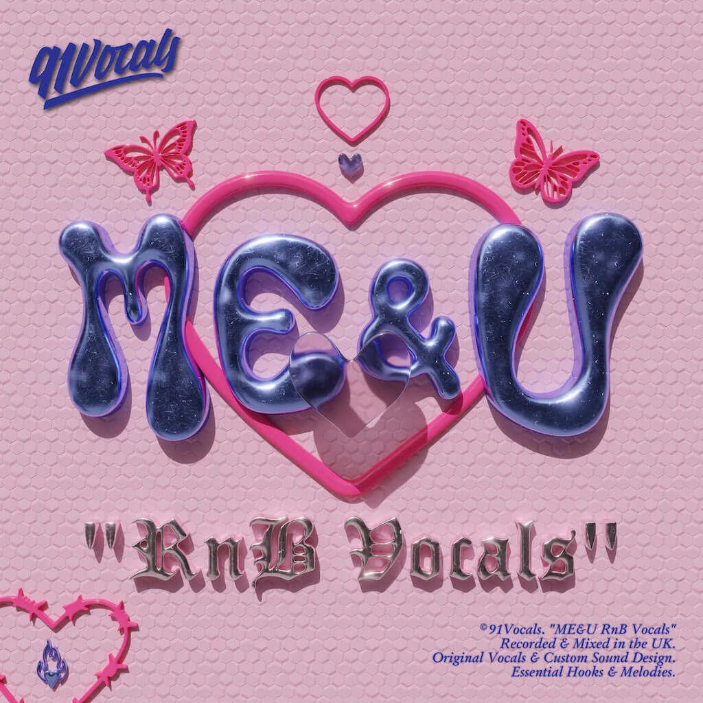 [甜美女声R&B人声采样包] 91Vocals ME and U RnB Vocals
