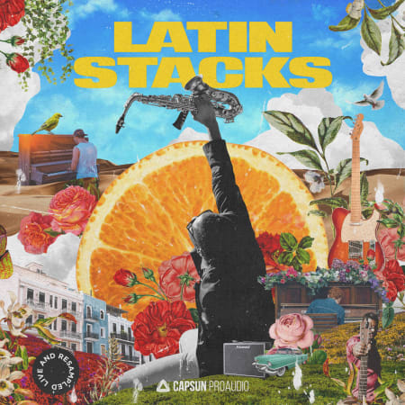 [拉丁风格音频采样合集] Capsun ProAudio Latin Stacks Live And Resampled