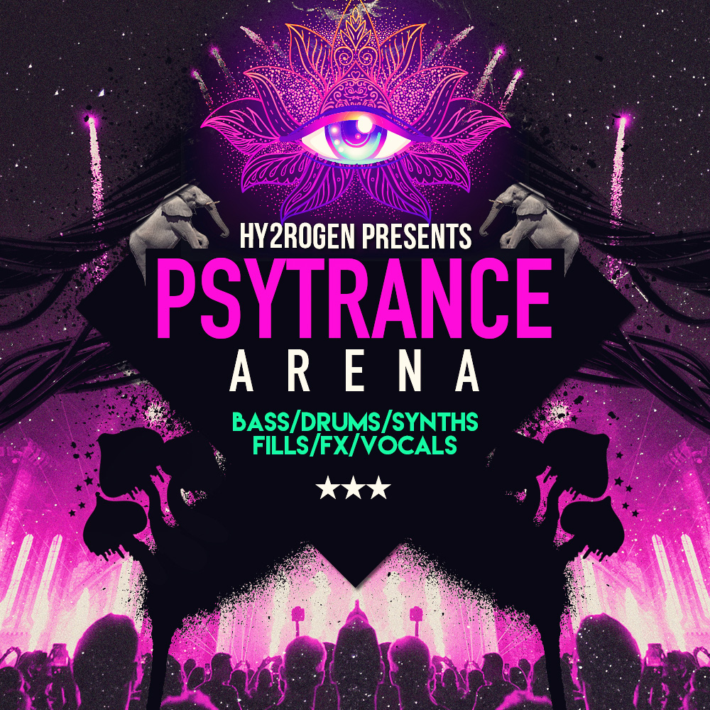 [迷幻舞曲采样包] Hy2rogen Psytrance Arena