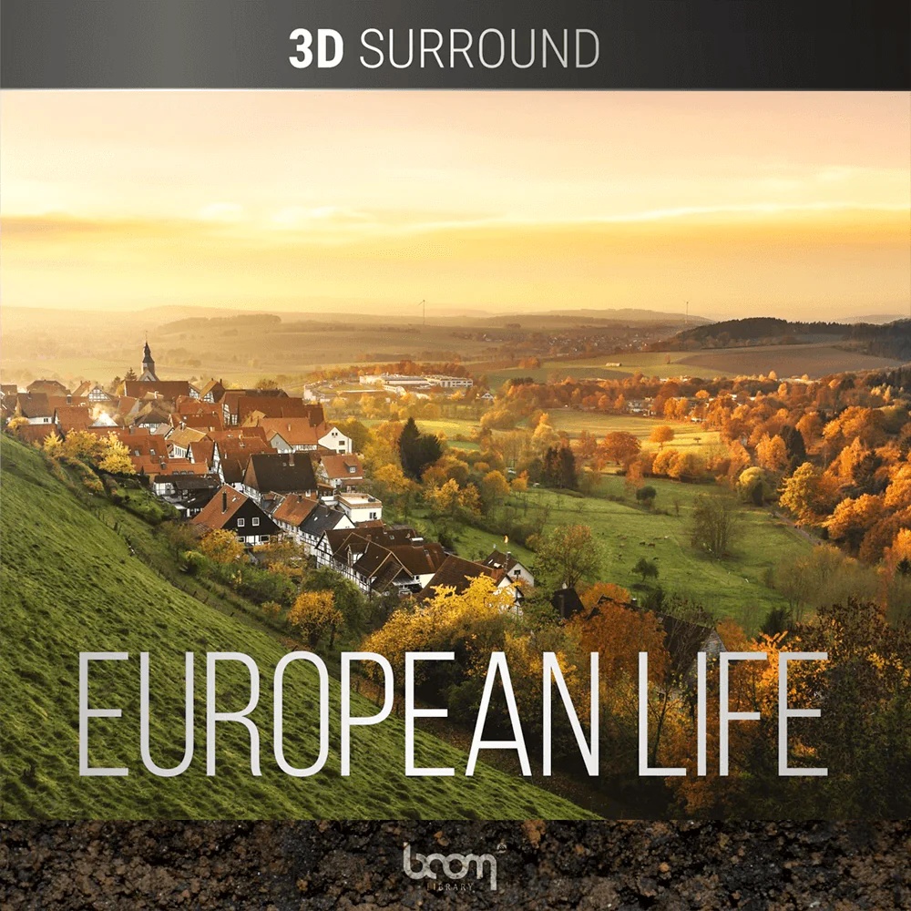 [欧洲生活3D环绕音效合集] Boom Library European Life 3D Surround