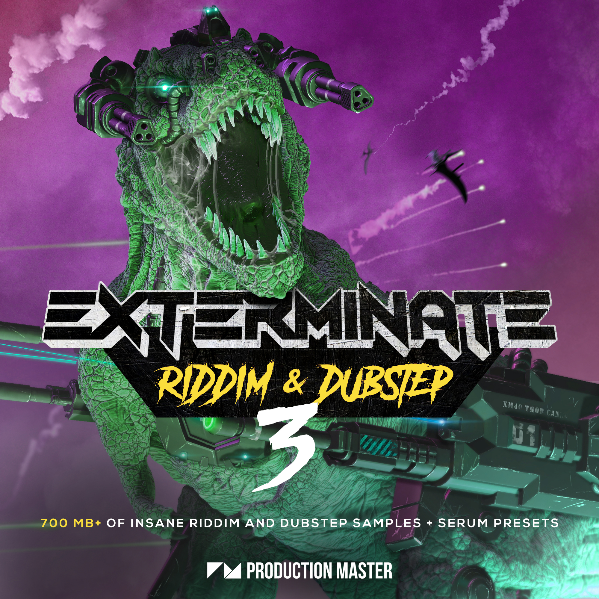 [重型电子音乐采样包] Production Master Exterminate 3 Riddim And Dubstep