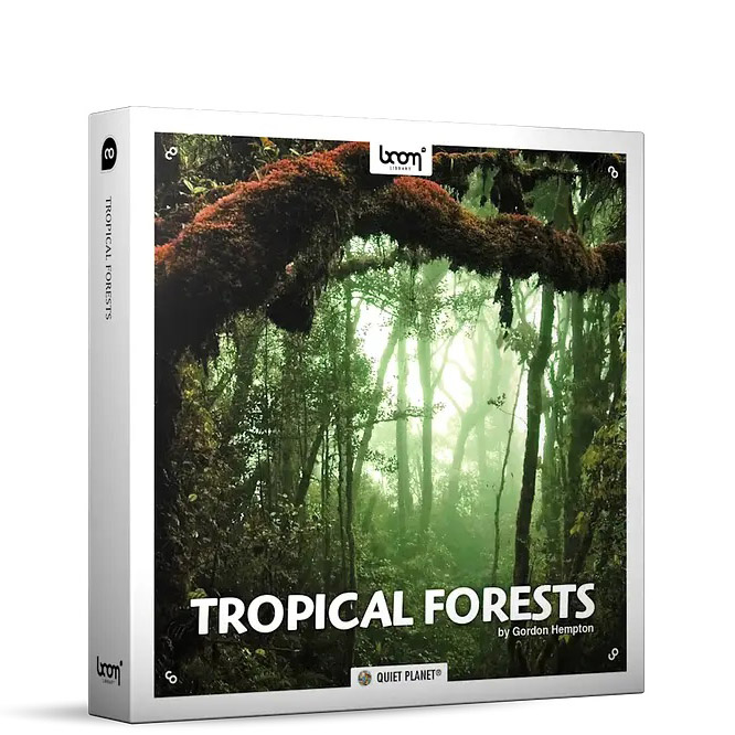 [热带森林环绕音效合集] Boom Library Tropical Forests Surround Edition